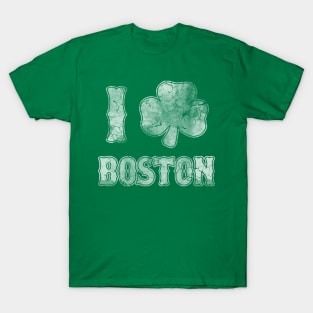 Irish Shamrock Boston St Patrick's Day T-Shirt